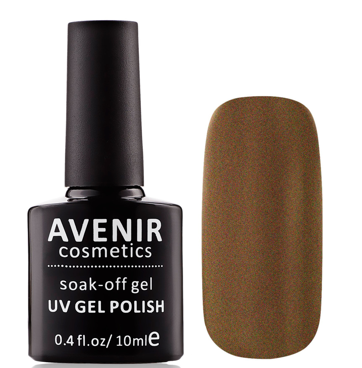 Гель-лак AVENIR Cosmetics № 213 Сяючий кави