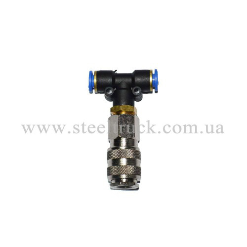 Купить Тройник с быстросъемом (13kgcm2) D-6 mm, цена 122 ₴ — Prom.ua ...