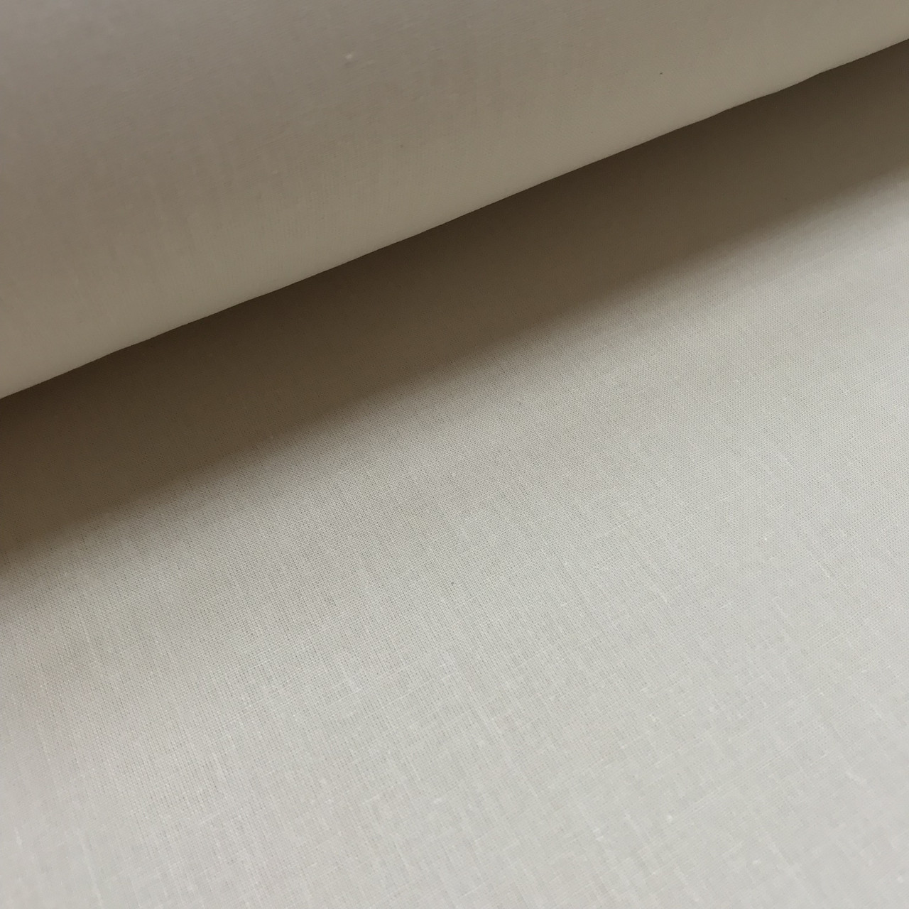 Тканина поплін De Luxe, однотонний темно-бежевий (шир. 2,4 м) (P-FR-0015), фото 1