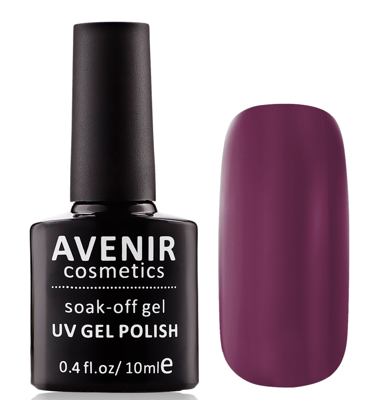 Гель-лак AVENIR Cosmetics №67 Порошно-сливовий