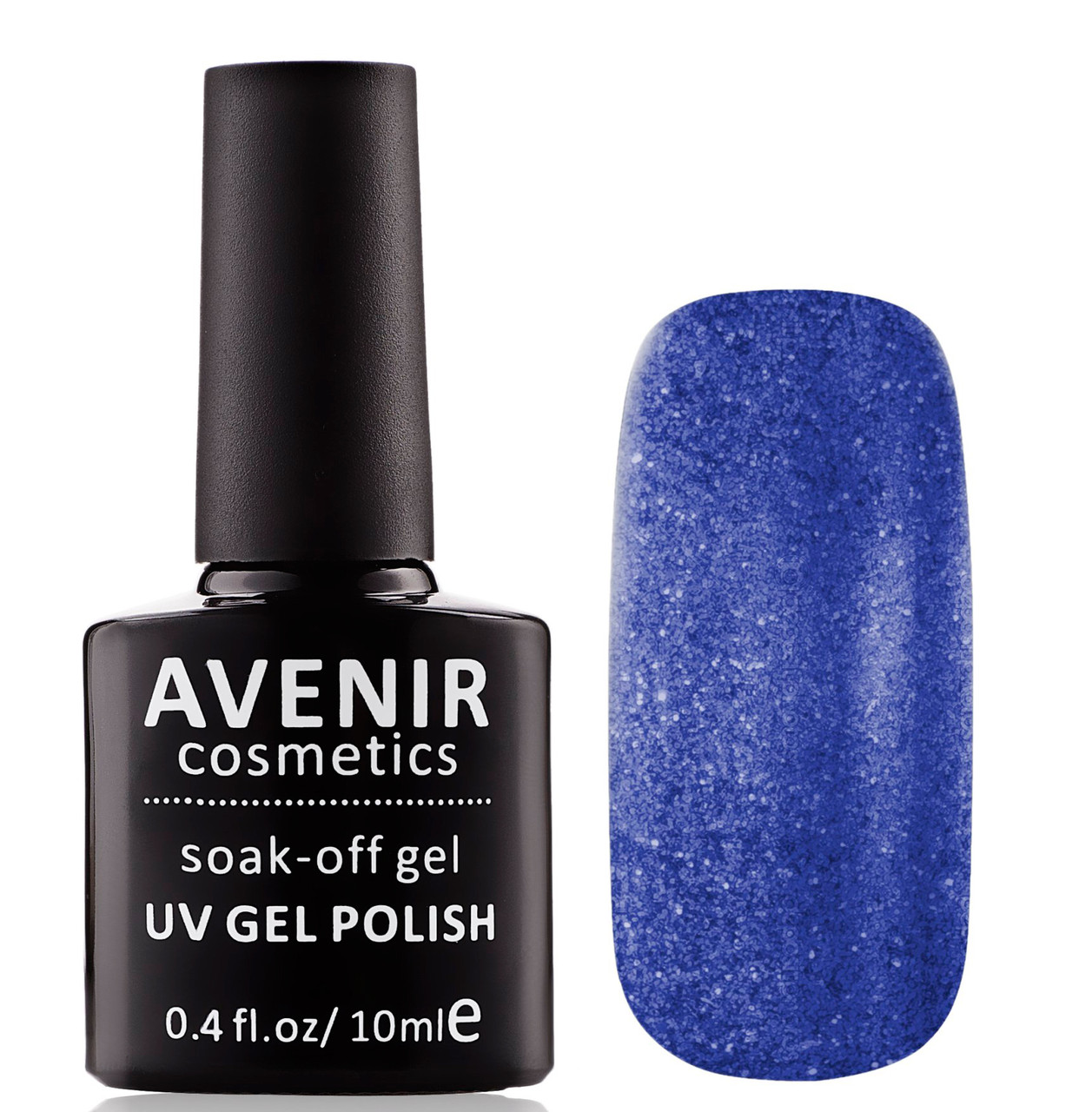 Гель-лак AVENIR Cosmetics №95  Синій з шиммером