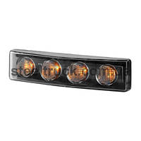 Фонарь габаритный лобовой SCANIA - P-G-R-T (с 2004г) LED, желтый