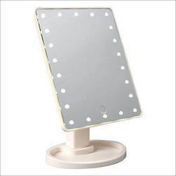 Дзеркало для макіяжу Magic Makeup Mirror з вертикальною LED-підсвічуванням білі