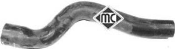 Патрубок радіатора Peugeot 307 1.6 (04-) (09188) Metalcaucho