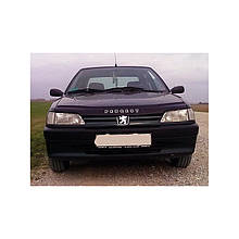 Дефлектор капоту, мухобойка Peugeot 306 з 1993-1997 р. в. VIP