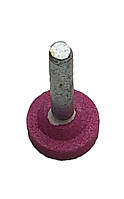 Куля шліфувальна циліндрична 19х6х6 мм рожевий корунд