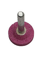 Куля шліфувальна циліндрична 25х6х6 мм рожевий корунд
