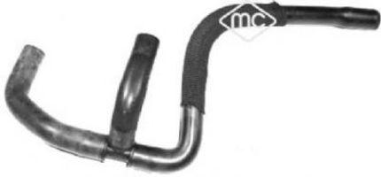 Патрубок радіатора Renault Clio, Kangoo 1.2 (98-)  (09396) Metalcaucho