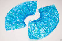 Бахіли поліетиленові одноразові 150х400 мм 15 мкм (вага пари 3г, (100 шт/пач.)