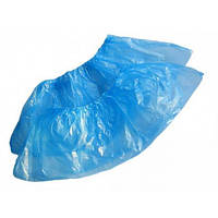 Бахіли поліетиленові сині