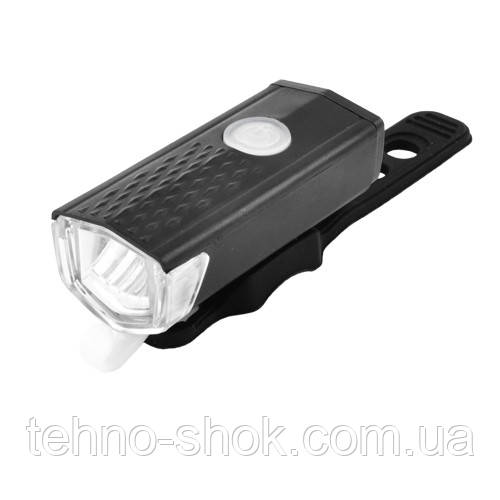 Ліхтар велосипедний BSK-2271-LM, вбуд. акум., ЗУ micro USB, фото 1