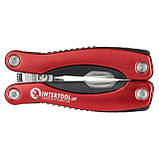 Мультиінструмент 160 мм, 12 в 1, з чохлом INTERTOOL HT-0541, фото 4