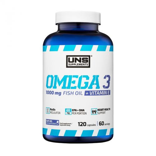 Жирні кислоти Omega 3 UNS (120 капсул), фото 1