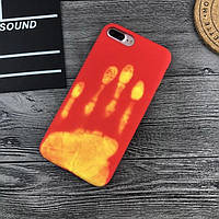 Чехол накладка силикон THERMOCASE iPhone 5/5s/se - Red/Yellow