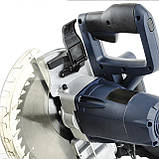 Пила торцювальна, 1800 Вт, 5500 об/хв, кут 0-45°, диск 255мм. INTERTOOL DT-0625, фото 10