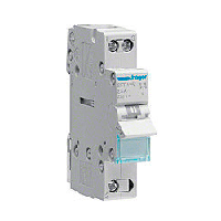 Перемикач I-0-II із загальним виходом зверху, 1-пол., 40А/230В