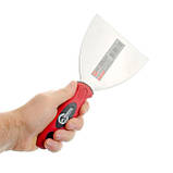 Шпатель з нержавіючої сталі 125мм Проф INTERTOOL KT-2613, фото 5