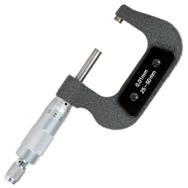 Микрометр 25-50 мм INTERTOOL MT-3042, фото 1