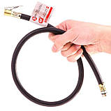 Шланг к пистолету для подкачки колес с наконечником 80 см INTERTOOL PT-0512, фото 7