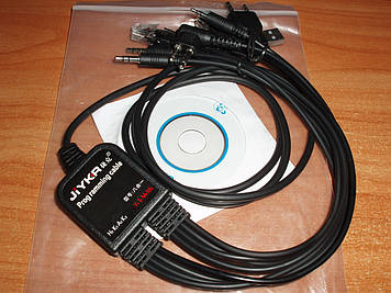 Багатофункціональний 8в1 USB кабель програмування для Baofeng Kenwood HYT YAESU MOTOROLA ICOM Puxing