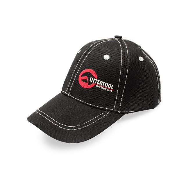 Бейсболка (чорна) INTERTOOL PR-0100
