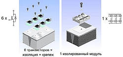 Модулі SEMITOP SEMIKRON як альтернатива дискретним корпусам ТО