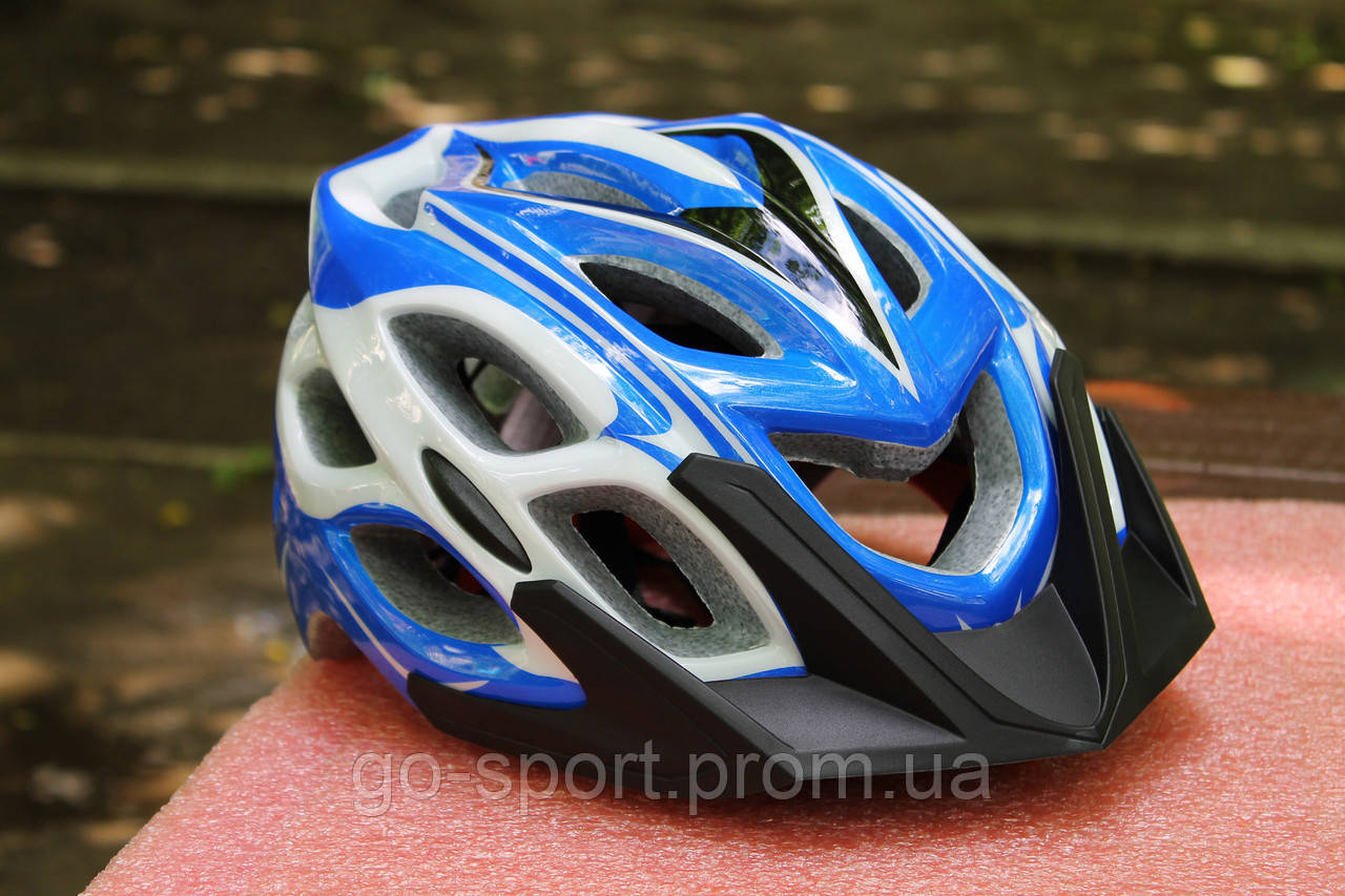 Шолом велосипедний Roswheel blue