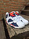 Дитячі кросівки Air Jordan 7 Retro White Blue Red, фото 5