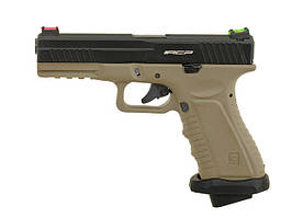 Пістолет ACP601 CO2 BLOW BACK PISTOL – DARK EARTH [APS] (для страйкболу)