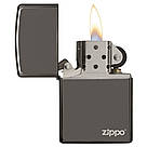 Запальничка Zippo 150ZL Zippo Logo чорна 1502612, фото 2