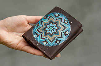 Шкіряний жіночий гаманець