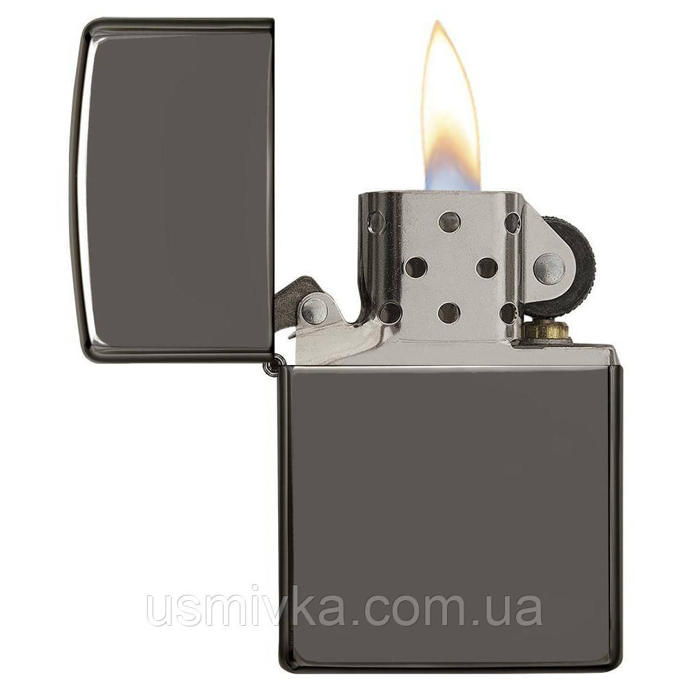 Зажигалка Zippo 150 Black Ice черная - фото 4 - id-p323933696