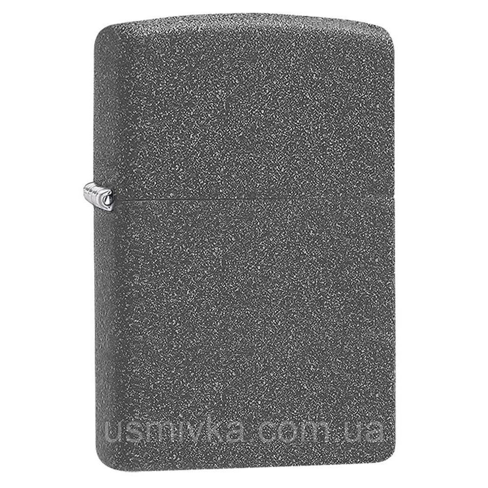Запальничка Zippo 211 Iron Stone сіра 211