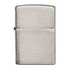 Запальничка Zippo 200 Brushed Chrome Матовий хром 200, фото 3