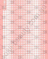 Слайдер-дизайн «Білі крапки» TW - 190 Dream Nails (водні наклейки)