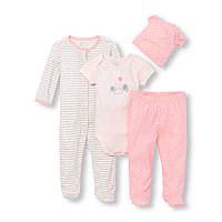 Набір для дівчинки The Children's Place, 6-9 міс! 4 одиниці!