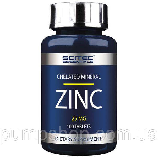 Цинк Scitec Nutrition Zinc 25 мг 100 капс.