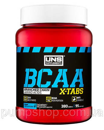 БЦАА UNS BCAA X-Tabs, 300 таб.( 75 порцій ), фото 1
