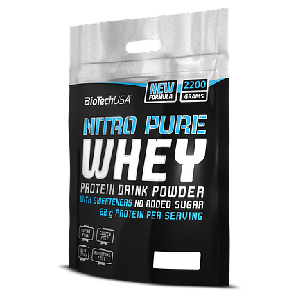 Сироватковий протеїн BioTech (USA) Nitro Pure Whey Blend 2,2 кг, фото 1