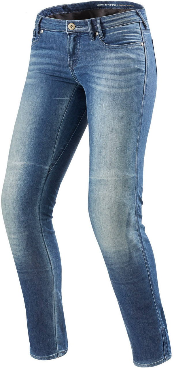 Мотоджинси жіночі Revit Westwood Ladies блакитний, W24 L32