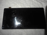 Дисплей із битим сенсором б.у. оригінал на Nokia Lumia 1520 оригінал