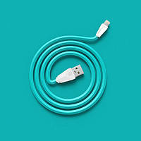 USB кабель Remax Aliens RC-030i Lightning, 1m white blue