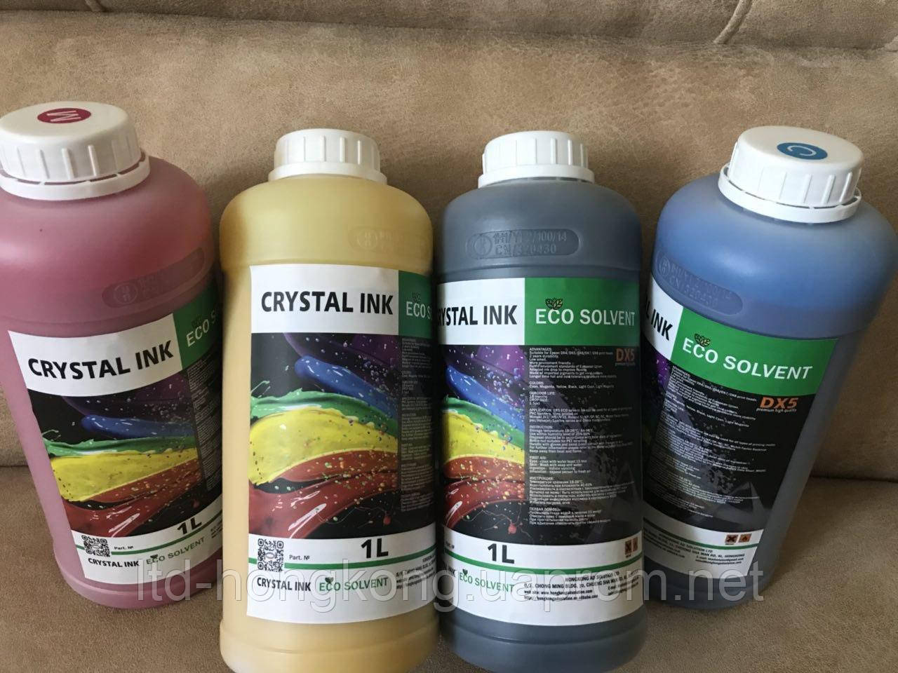 Сольвентні чорнила CRYSTAL INK для DX5