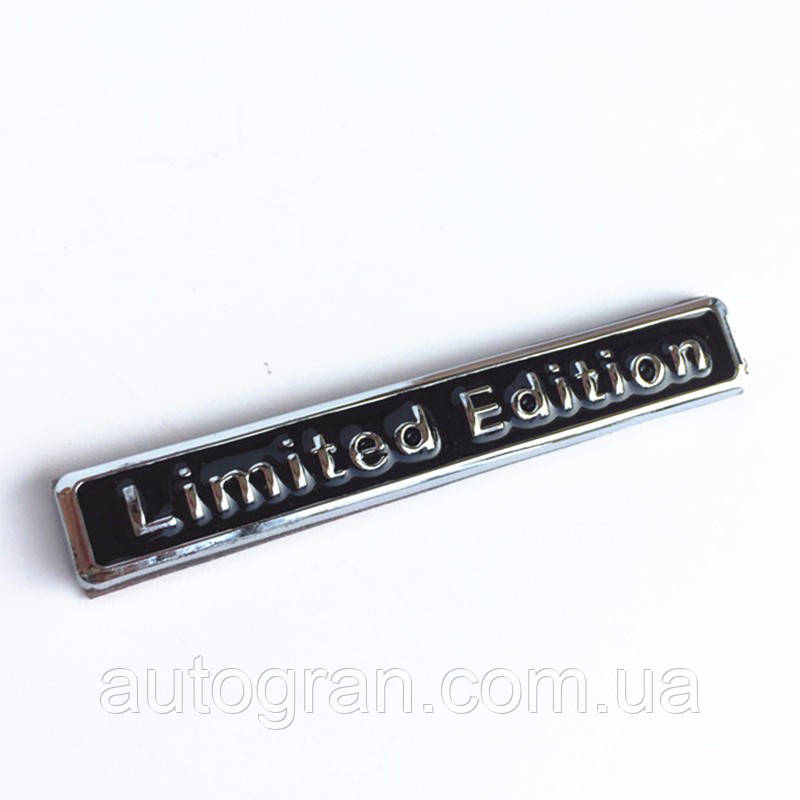 Емблема напис багажника Audi VW Limited Edition