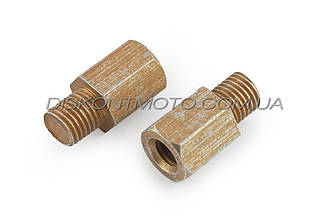 Перехідники (пара) на дзеркала (зовнішній 10 мм, внутрішній 8 мм) (права/права) VT