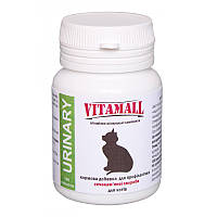 Витамолл (VitamAll URINARY) кормовая добавка для профилактики мочекаменной болезни для кошек 100 табл./50 г