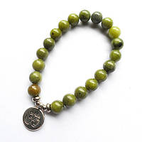 Браслет із Нефриту з символом ОМ