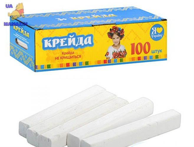 Мел белый (школьный) MK 0406 G-Rich, фото 1