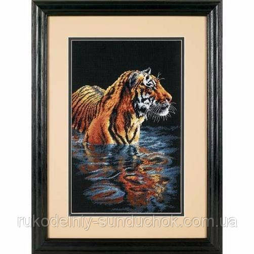 Набір для вишивання Dimensions 35222 Спокійний тигр Tiger Chilling Out