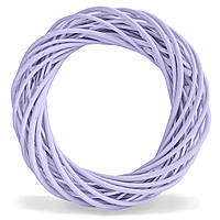 Вінок з лози 30 см фіолетовий